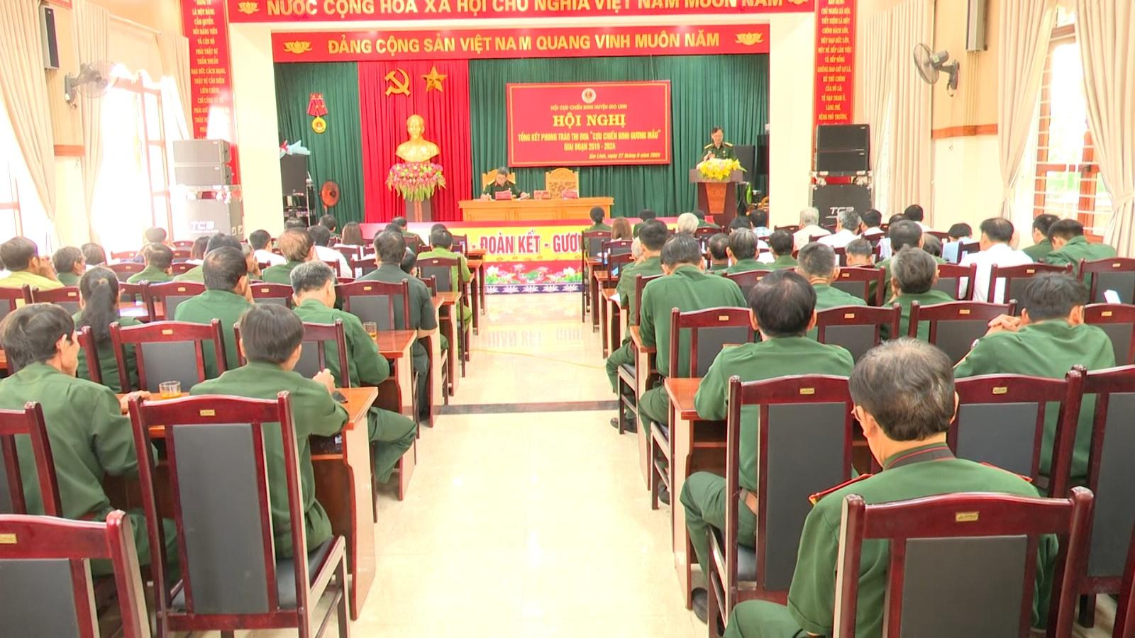 Hội Cựu Chiến binh huyện Gio Linh tổ chức Hội nghị tổng kết phong trào thi đua “Cựu chiến binh gương...