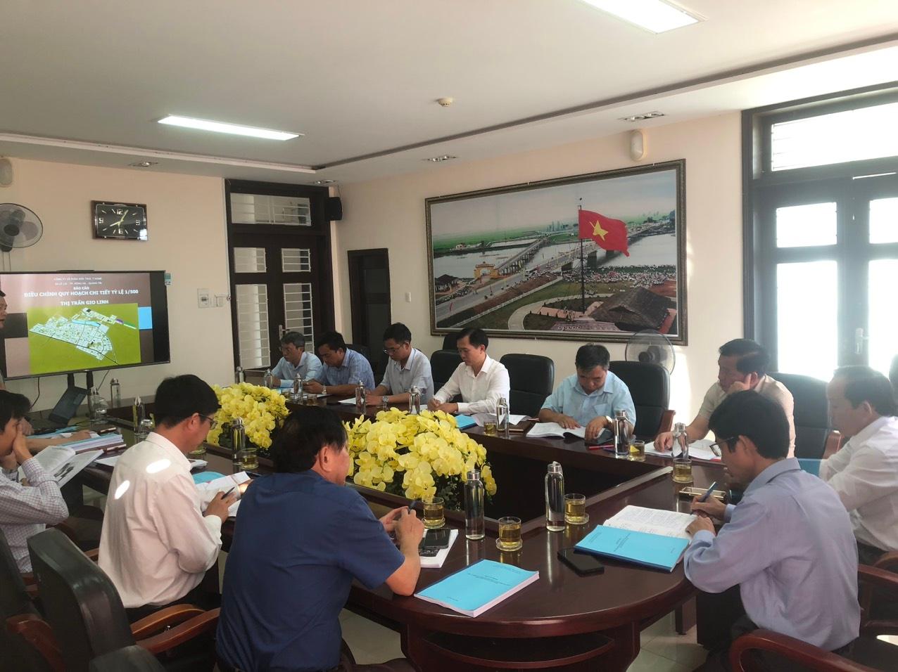 Điều chỉnh quy hoạch chi tiết tỷ lệ 1/500 thị trấn Gio Linh