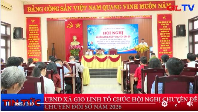 UBND xã Gio Linh tổ chức Hội nghị chuyên đề 
