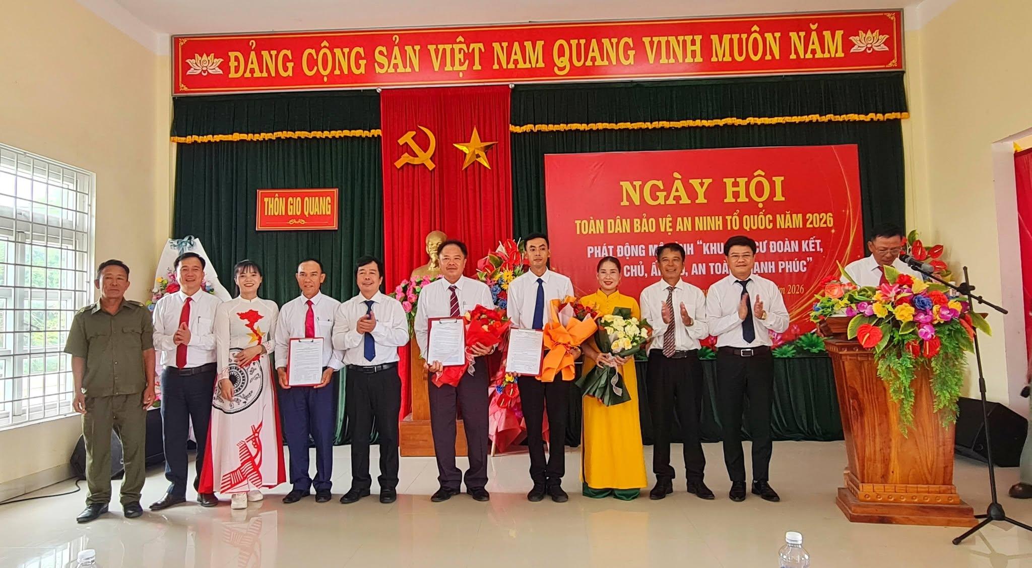 UBND xã Gio Linh tổ chức “điểm” Ngày hội toàn dân bảo vệ an ninh Tổ quốc năm phát động mô hình “Khu...